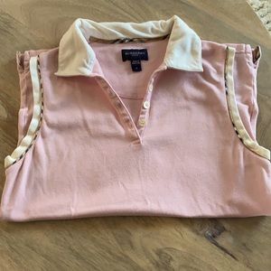 Burberry golf/sleeveless polo shirt